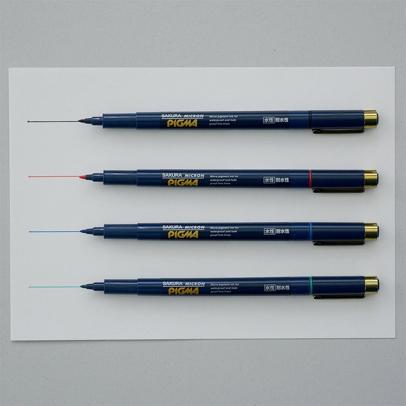 Sakura Pigment Ink Pen, Pigma Micron 1, Blue (ESDK1#36)