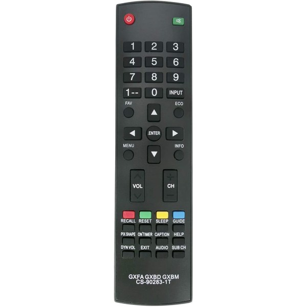 CS-90283-1T GXFA GXBD GXBM Replaced Remote Control fit for Sanyo