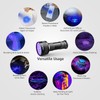Lepro Lepro UV Torch, 51 LED UV Light Torch, 395nm