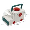 LINGXIUYIFAN J Caja De Medicamentos, Bonita Forma De Ambulancia, Doble