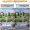 Outdoor Solar Powered Water Pump Kit 4W Watering Pond Pump