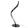 SShaped LED Spiral Table Lamp Reading Light Small Night Light
