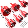 Bimetal Hole Saw, Drilling and Cutting Tool, HSS Drill Bit,