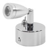 12V 3W LED Small Spotlight Warm White Swivel Reading Lamp
