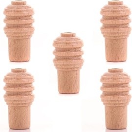 Wooden Roman Blind Cord Acorn Solid Small Wood Acorn Cord Boxwood Classic Cord Pulls Tassel Window Blind Drape Cord Pulls for Light Switch Natural Wood Cord Blind Pull Pack of 5.