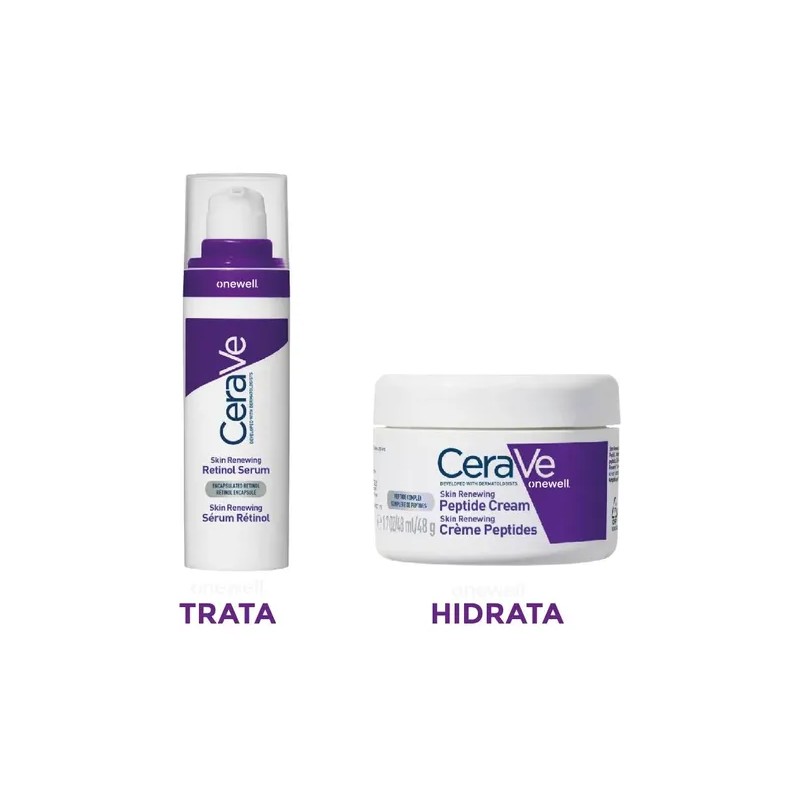 Kit Skincare Antiedad Renovacion Celular Con Retinol Cerave
