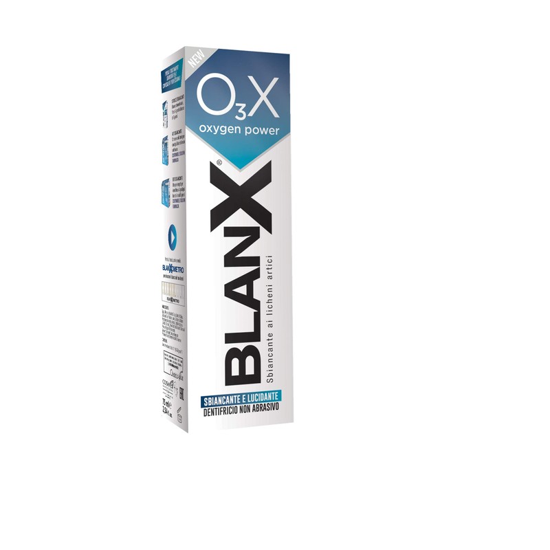 BLANX Toothpaste O3x Toothpaste Whitening Polishing Natural Toothpaste with Active