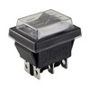 6 Pin 16A 250V On/On Appliance Switch with Waterproof Cover