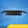 RIGODON 23 Inch Universal Bull Bar Black Light Bar Front