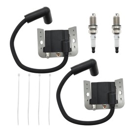 2 Pack 32-584-06-S Ignition Coil Module with Spark Plug Replacement for Kohler KT600 KT610 KT715 KT725 KT730 KT735 KT740 ZT710 ZT720 ZT730