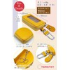 TOMOTHY Smart Key Case with Window, Clear Window, Leather, Single