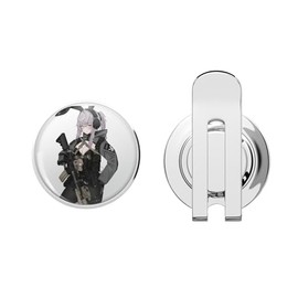 BKR Graphics Military Anime Golf Hat Clip with Magnetic Ball Marker