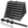 BLIKA 60 Pack Black Cable Railing Swage Threaded Stud Tension
