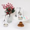 Heliltd 2pcs Christmas Candle Carousel Rotating Candle Holder Spinning Candleholder