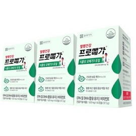 Chong Kun Dang Health Promega Vegetable Omega-3 Dual 180 Capsules, 3-month supply / 종근당건강 프로메가 식물성 오메가3 듀얼 180캡슐 3개월분