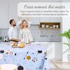 KP HOME Wipe Clean Tablecloth Rectangular 78.7"x 55.1" (200x140cm) -