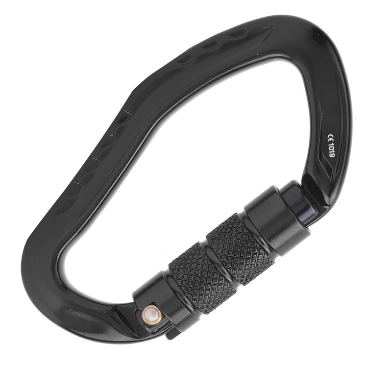 Outdoor Rock Climbing Carabiner Aluminum Alloy Auto Locking Safety Buckle