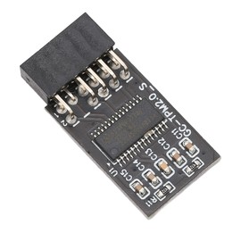 Annadue Annadue TPM 2.0-Modul Verschl1sselungssicherheitsmodul LPC 12-poliges Modul Kompatibel mit Remote-Karte LCP SPI TPM2.0-Modul 12-polig f1r -Motherboards