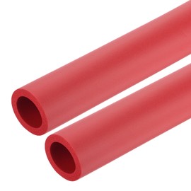 QUARKZMAN 2 x 254 mm Pipe Insulation Foam, Diameter 22 mm, Insulation Thickness 5 mm, Heating Pipe Cover for Fitness Equipment, Pipes, Handling (Red)