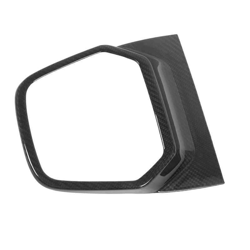 Car Gear Box Cover Trim Carbon Fiber Console Shifter Panel