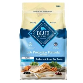 Blue Buffalo Life Protection Formula Puppy Dry Dog Food Chicken & Brown Rice 5lb
