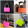 YGCQFH Pack of 6 Small Luggage Locks, Mini Padlock with