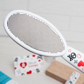 3 Claveles - Callus Scraper Callus Scraper Foot File Pedicure Decorated Stainless Steel Skull Lover Collection 20cm