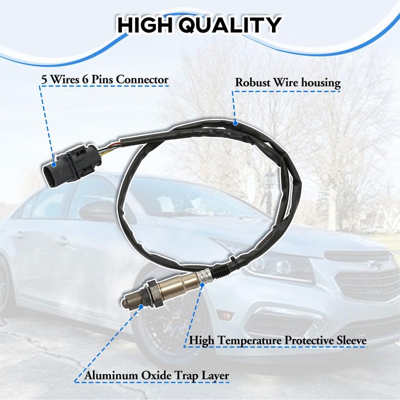 LSU 4.9 Lambda Wideband O2 Oxygen Sensor Kit Compatible with