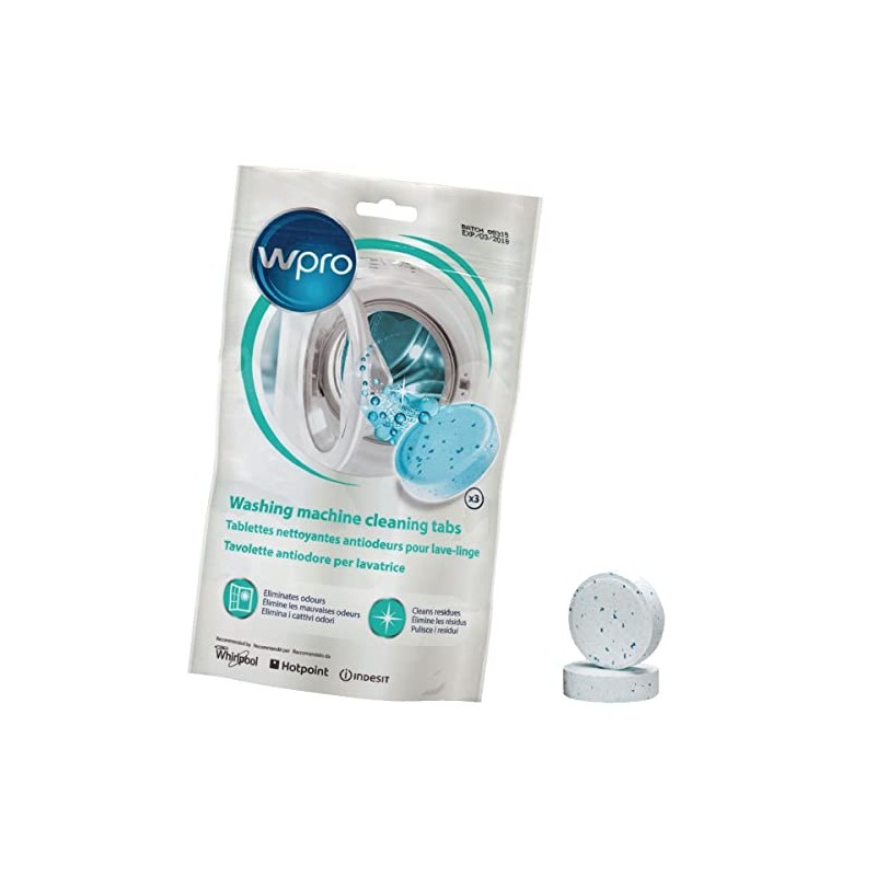 WPRO AFR301 Anti-Odour Tabs Accessory/Care Pack of 3