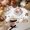 LaVenty Love is Brewing Banner Backdrop Coffee Bridal Shower Decor