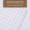 JoyRay Grill Rack Grids, Stainless Steel BBQ Roasting Rack or