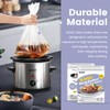 KOOC Slow Cooker Liners 8"x11" 30 Count Mini Size Disposable