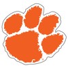 Craftique Clemson Tigers 4" Die Cut Vinyl Decal, Yeti