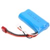 7.4V 1500mAh 15C Lipo Battery with Charging Cable Rechargeable Lithium