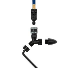 Flush Buddy® Yamaha Flush Adapter - Quick Connect compatible Angled Outboard Flush Adapter for Outboard Yamaha® Engine