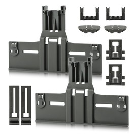 10 Pack Dishwasher Top Rack, W10350375 Dishwasher Top Rack Adjuster, Rack Adjuster, Arm Positioner, Stop Clip, Clip Lock, Replacement for Whirlpool Dishwasher Parts(COLOR:grey)