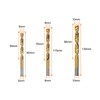 HARFINGTON Brad Point Drill Bit Set 6/8/10mm Dia Straight Round