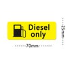 24 Pcs Diesel Stickers and Petrol Stickers Fuel Cap Reminder