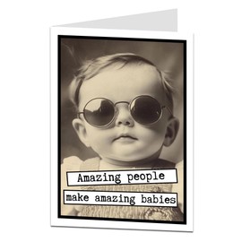 LimaLima New Baby Card Baby Shower For Boy Or Girl