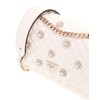 GUESS Everlee Convertible Xbody Flap Bag Cream White