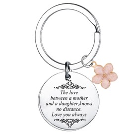 Waeceip Mother's Day Keychain Gift for Mum from Daughter or Son