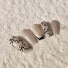 Ribbon handmade nail tip - long point / 리본 수제네일팁