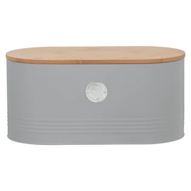 Typhoon Living Grey Bread Bin, 16 x 33.5 x 18 cm