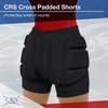 CRS Cross Padded Figure Skating Shorts. Crash Pad Pants for