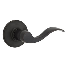 Weiser Layton Satin Nickiel Door Handle, Reversible Passage Lever, Interior Door Handles for Hall and Closet Door, Non-Locking Hall/Closet Door Handles, Traditional Home Décor