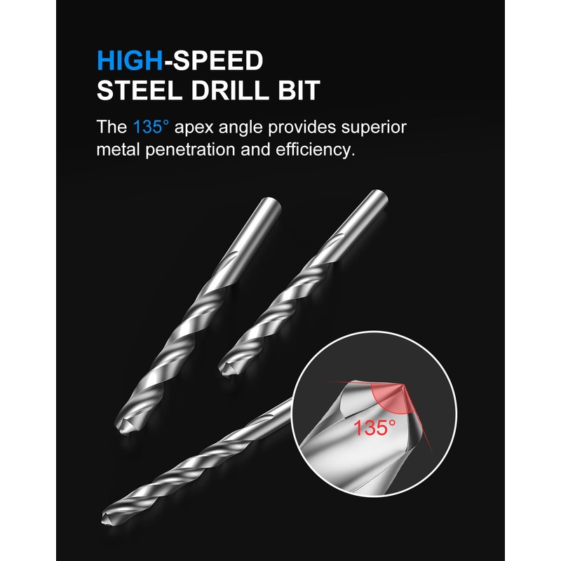 Kolvoii Helicoil Thread Repair Kit 156-Piece SAE Heli Coil Repair