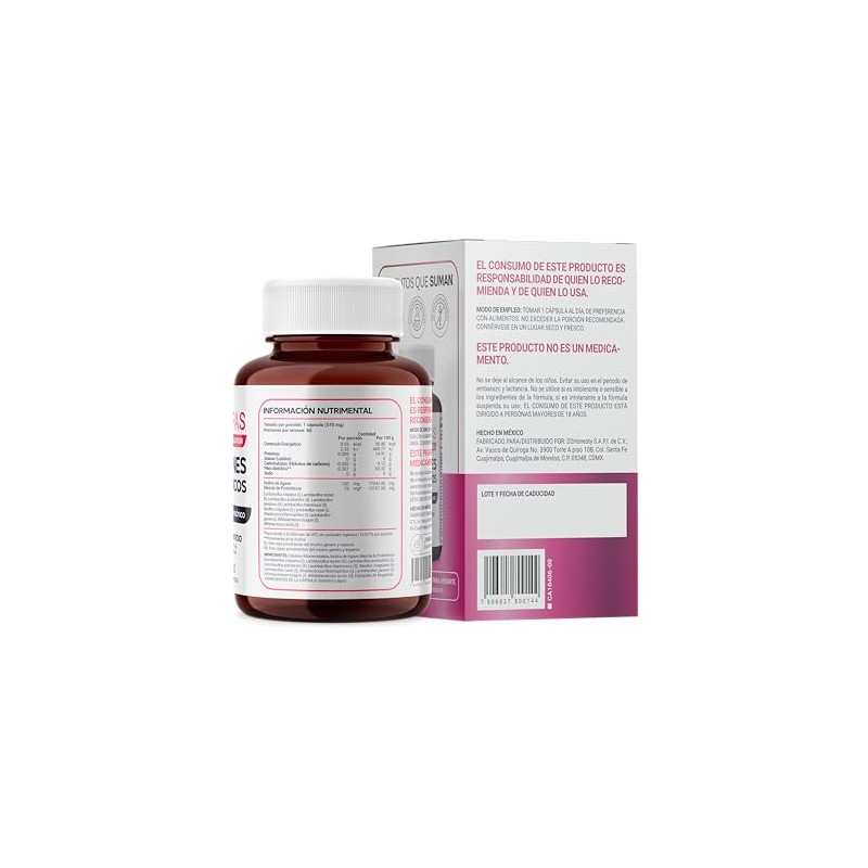 Megabiotic Probióticos Billones Cepas Cápsulas 570mg Porción