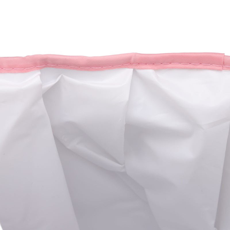 Foldable Foot Tub Polyester Double Layer Collapsible Camping Bucket with