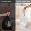 Small Trash Bag, 1.2 Gallon Trash Bags With Drawstring Trash