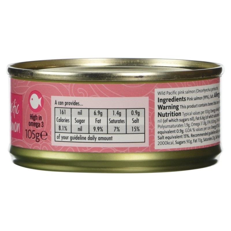 Morrisons Wild Pacific Pink Salmon, 105g